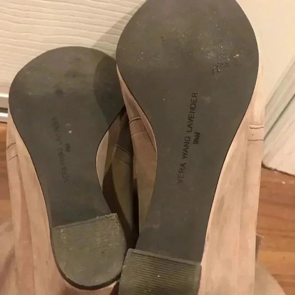 Vera Wang Lavender Suede ankle boots - Picture 5 of 7